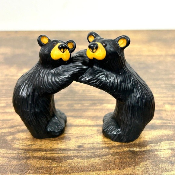 Tree Rings Bear Bearfoots | Accents | Bearfoots Bears Napkin Ring Black Bears Making ...